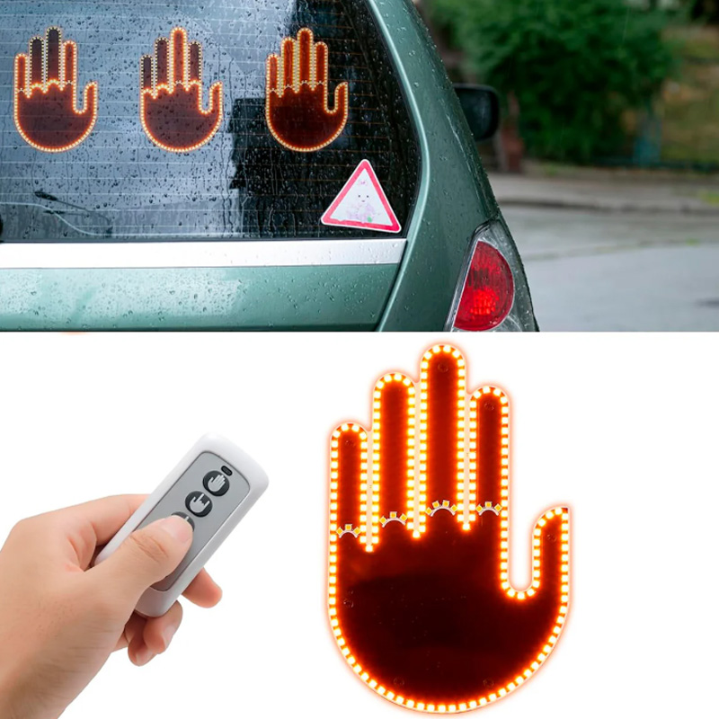 Miniatura 4 de Luces Mano Led Señales Para Carro